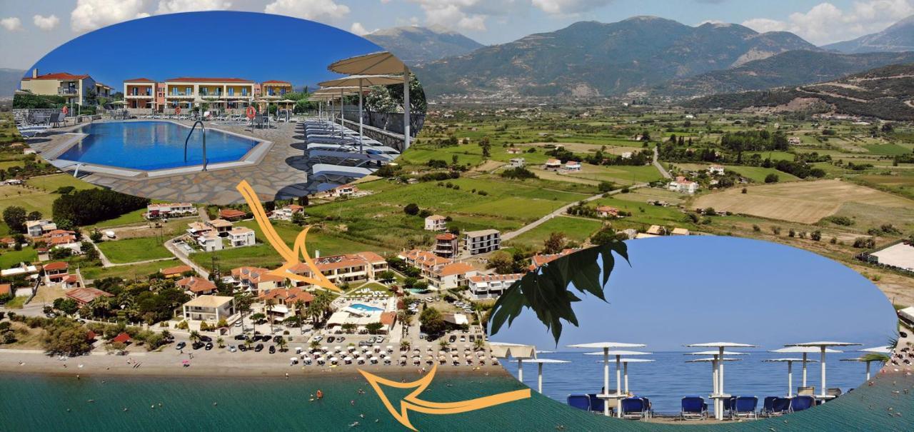 Oasis By The Sea Aparthotel Chiliadou  Exteriör bild